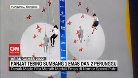 VIDEO: Panjat Tebing Sumbang 1 Emas dan 2 Perunggu