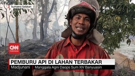 VIDEO: Pemburu Api di Lahan Terbakar