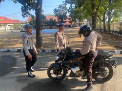 5 Polisi Terjaring Operasi, Berkendara Tanpa SIM-STNK