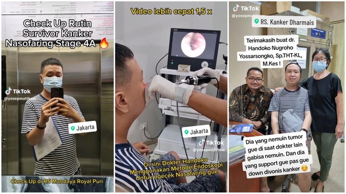 Viral di Medsos: Awalnya Dikira Sinus, Pria Jakarta Ini Kena Kanker Nasofaring Stadium 4