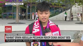 VIDEO: Rahmat Erwin Abdullah Pecahkan Rekor Dunia Angkat Besi