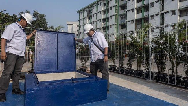 PAM Jaya akan membangun reservoir komunal untuk daerah terdampak air keruh di beberapa titik di Jakarta.