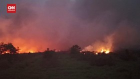 VIDEO: Kabut Asap Pekat di Langit Sumatera