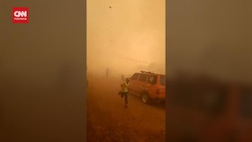 VIDEO: Warga Panik Abu Asap Karhutla Kepung Lok Baintan Banjarmasin