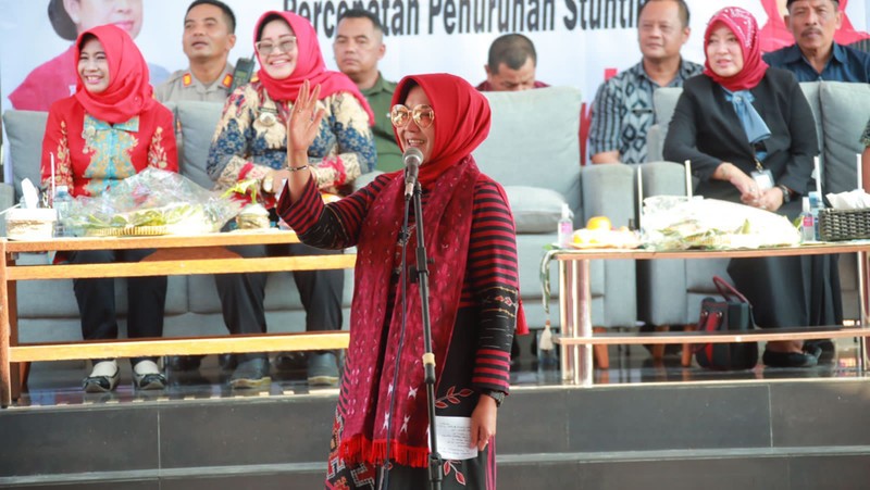 Bupati Klaten Salurkan Bantuan Stunting di Desa Karanganom dan Mlese