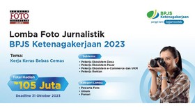 BPJS Ketenagakerjaan Gelar Lomba Foto Kerja Keras Bebas Cemas