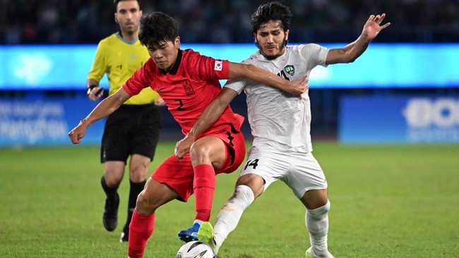 Timnas Korea Selatan U-24 di atas angin jelang melawan Jepang dalam final ideal di sepak bola putra Asian Games 2023.