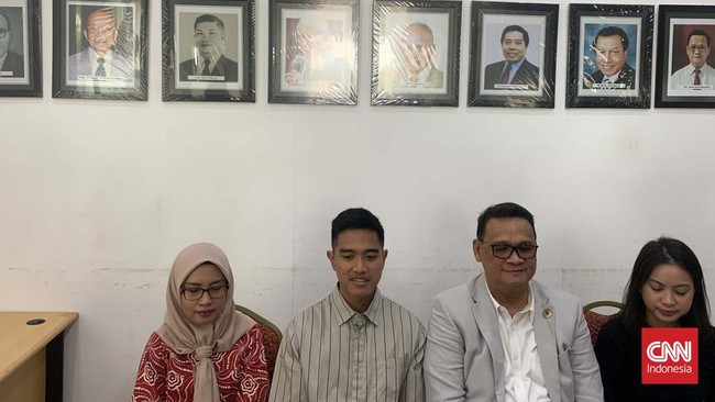 Kaesang Pangarep mengaku minta wejangan dan nasihat dalam kedatangannya ke kantor PGPI, Kamis (5/10) siang ini.