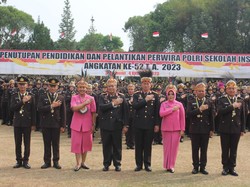 Kalemdiklat Polri Lantik 2.176 Perwira Lulusan SIP Angkatan Ke-52 Tahun 2023