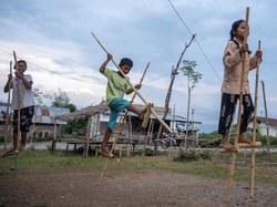 10 Permainan Tradisional Bali, Ada Matajog hingga Masuntik
