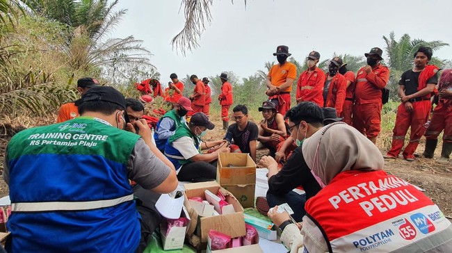 Pertamina Group terjun membantu aparat dalam penanggulangan karhutla di Sumatra Selatan dengan mengerahkan 206 fireman tersertifikasi.