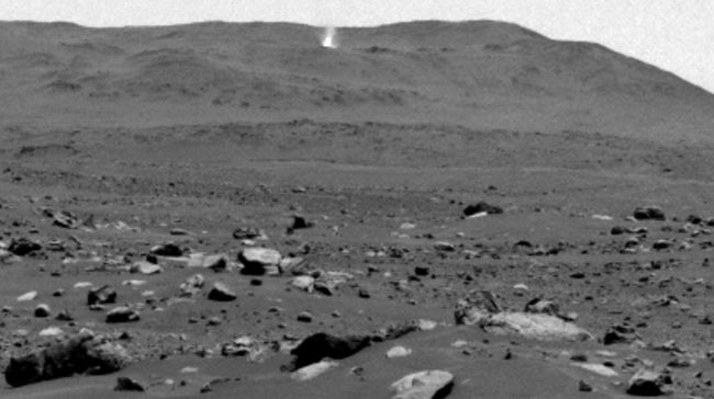 NASA’s Perseverance Mars Rover Captures Rare Tornado Phenomenon on Mars