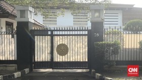 Mentan SYL Pulang ke RI, Rumah Dinas Tampak Lengang Pagi Ini