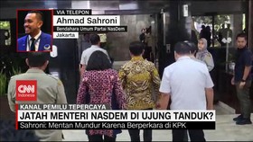 VIDEO: Syahrul Limpo Mundur, Jatah Menteri NasDem di Ujung Tanduk?