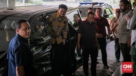 Mentan Syahrul Yasin Limpo Datang ke Polda Metro Jaya
