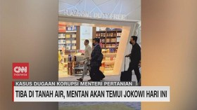 VIDEO: Tiba di Tanah Air, Syahrul Yasin Limpo Akan Temui Jokowi