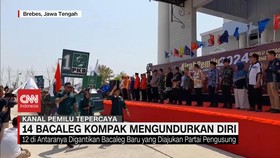 VIDEO: 14 Bacaleg Kompak Mengundurkan Diri