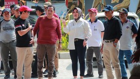 Bupati Klaten Minta Pedagang Pasar Gedhe Tertib dan Jaga Kebersihan