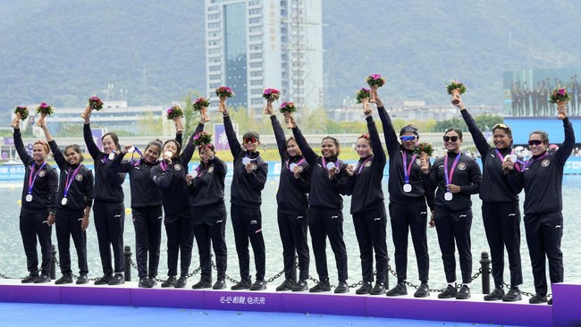Perahu naga menjadi salah satu cabang yang berpotensi menyumbang medali Asian Games 2023 bagi Indonesia pada Jumat (6/10).