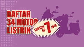 INFOGRAFIS: Daftar 34 Motor Listrik Subsidi Rp7 Juta