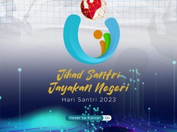 Arti Filosofi Logo Hari Santri 2023 yang Disimbolkan Huruf Nun