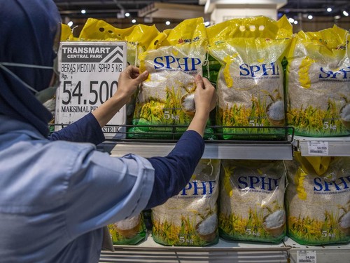 Beli Beras Murah Dibatasi 2 Pak per Orang di Indomaret-Alfamart Cs