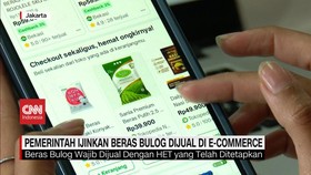 VIDEO: Pemerintah Ijinkan Beras Bulog Dijual di E-Commerce