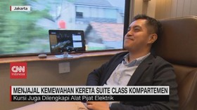 VIDEO: Menjajal Kemewahan Kereta Suite Class Kompartemen