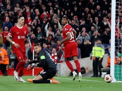 Liga Europa: Liverpool Ungguli Union SG 1-0 di Babak Pertama