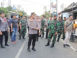 1.750 Personel TNI-Polri Dikerahkan Pascabentrok Dua Kelompok di Mataram