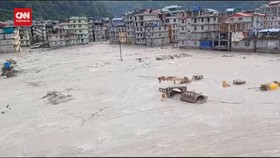 VIDEO: 31 Orang Tewas Dan 100 Hilang Akibat Bendungan Di India Jebol