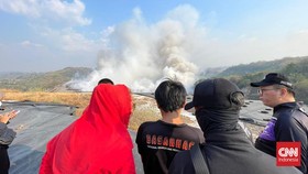 TPA Jatibarang Semarang Kembali Terbakar, Kali Ini di Zona Aktif