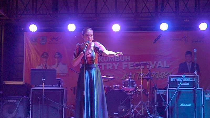 Malam penutupan Payakumbuh Poetry Festival (PPF) 2023 pada Jumat (6/10), berlangsung dengan cukup meriah.