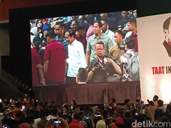 2 Pertanyaan Jokowi dalam Acara Konsolidasi Relawan di Bogor