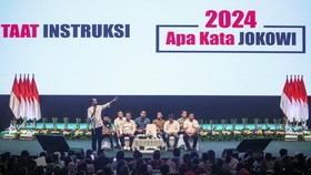 Pesan Berulang Jokowi di Dua Acara Relawan Hari Ini
