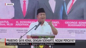 VIDEO: Prabowo: Saya Kenal Dengan Soeharto, Nggak Percaya?