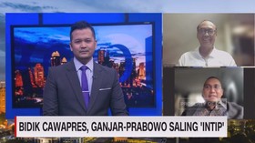 VIDEO; Bidik Cawapres, Ganjar-Prabowo Saling Intip?