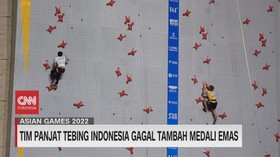VIDEO: Tim Panjat Tebing Indonesia Gagal Tambah Medali Emas