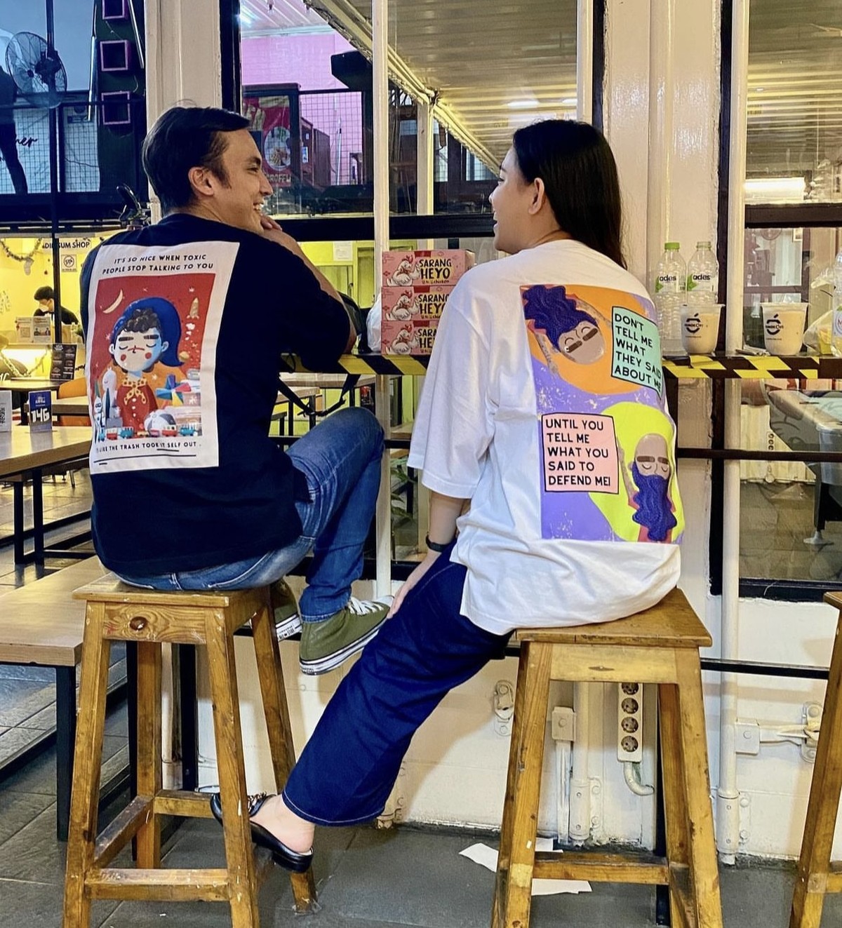 Rujuk&excl; Intip Lagi Momen Mesra Lady Nayoan dan Rendy Kjaernett Saat Kulineran