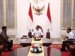 Sederet Klaim SYL di Depan Jokowi: Ekspor Moncer-Produksi Beras Meroket