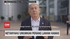 VIDEO: Netanyahu Umumkan Perang Lawan Hamas