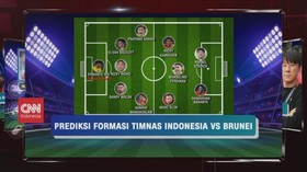 VIDEO: Prediksi Line-Up Timnas Indonesia Vs Brunei