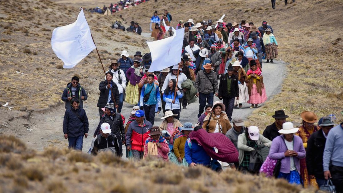FOTO: Ritual Minta Hujan Warga Bolivia di Tengah Kekeringan Parah