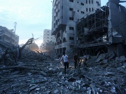 Warga Palestina Tewas Akibat Serangan Israel Bertambah Jadi 413 Orang