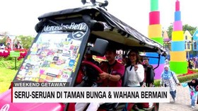 VIDEO: Seru-Seruan di Taman Bunga, Wahana Bermain & Pusat Jajanan