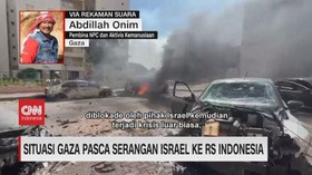 VIDEO: Situasi Gaza Pasca Serangan Israel ke RS Indonesia