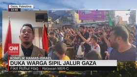 VIDEO: Duka Warga Sipil Jalur Gaza