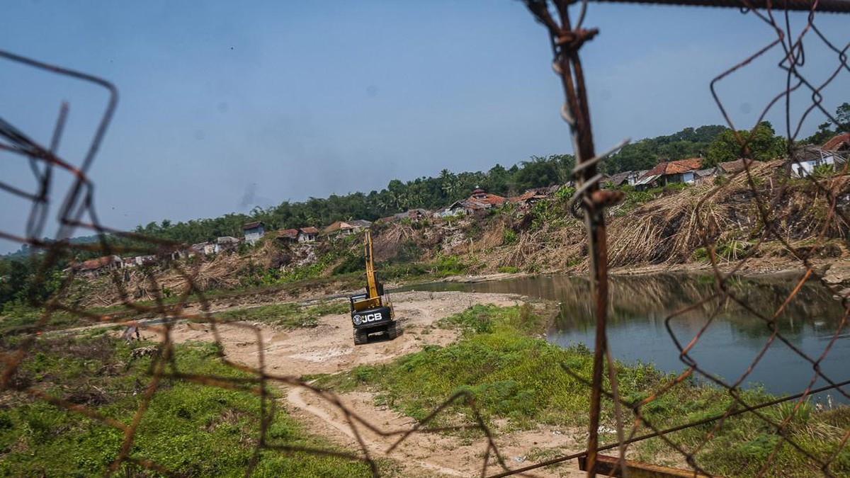 FOTO: Menunggu Kampung Karian Banten Ditenggelamkan Jadi Waduk