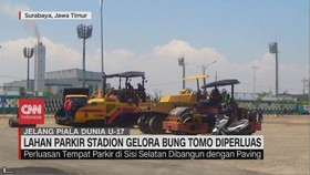 VIDEO: Lahan Parkir Stadion Gelora Bung Tomo Diperluas