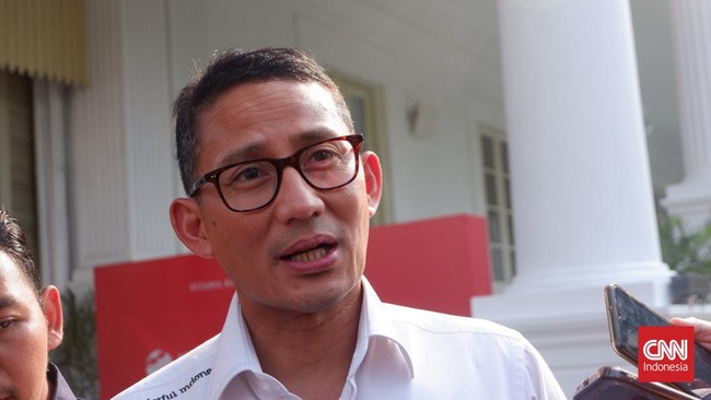 Menparekraf Sandiaga Uno menyebut Indonesia sudah cuan Rp78,5 miliar dari 3 hari setelah pembukaan Piala Dunia U-17.